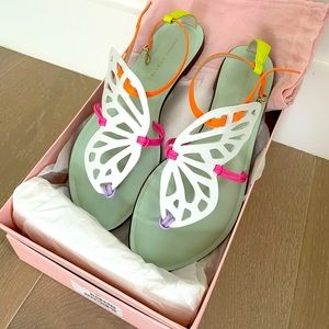 Sophia Webster butterfly flat sandals